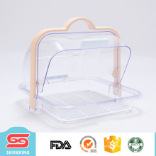 OEM service newest design kitchen useful plastic bread storage box for home